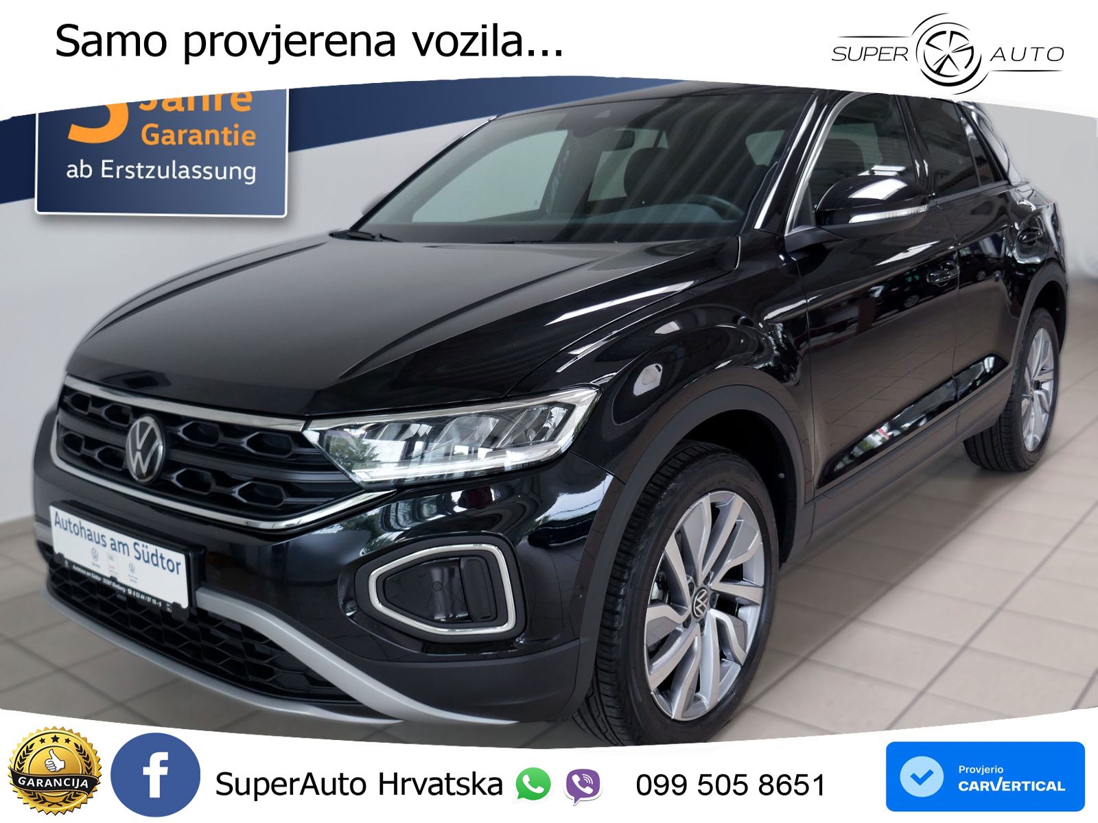 Volkswagen T-Roc 1.5 TSI (150 KS) DSG LED+GR SJED+ACC