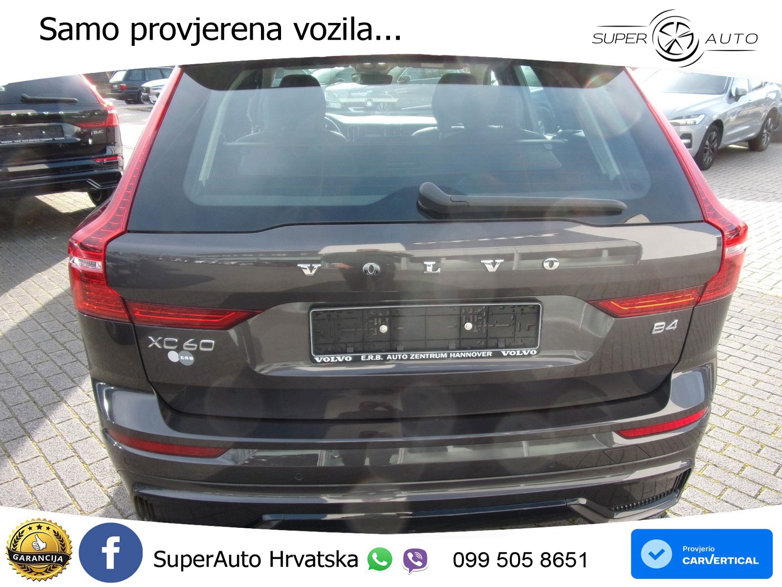 Volvo XC60 B4 Diesel FWD Geartronic LED+GR SJED+ACC