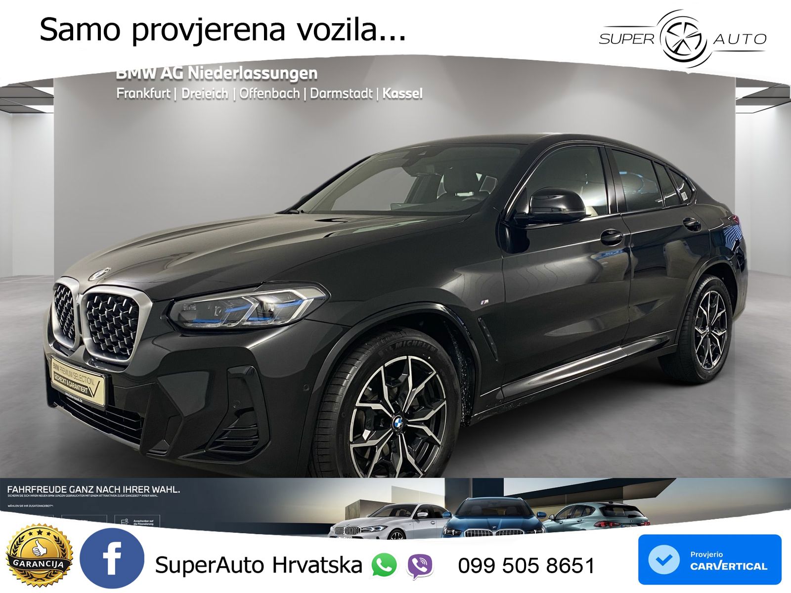 BMW X4 20d (190 KS) xDrive Steptronic M Sport