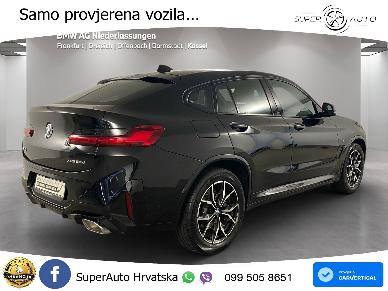 BMW X4 20d (190 KS) xDrive Steptronic M Sport