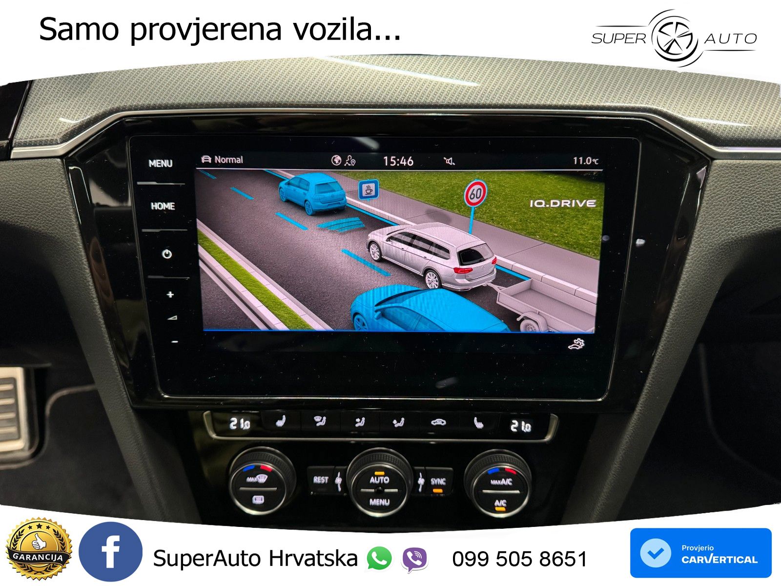 Volkswagen Passat Variant 2.0 TSI (190 KS) DSG R-Line LED+GR SJED+ACC