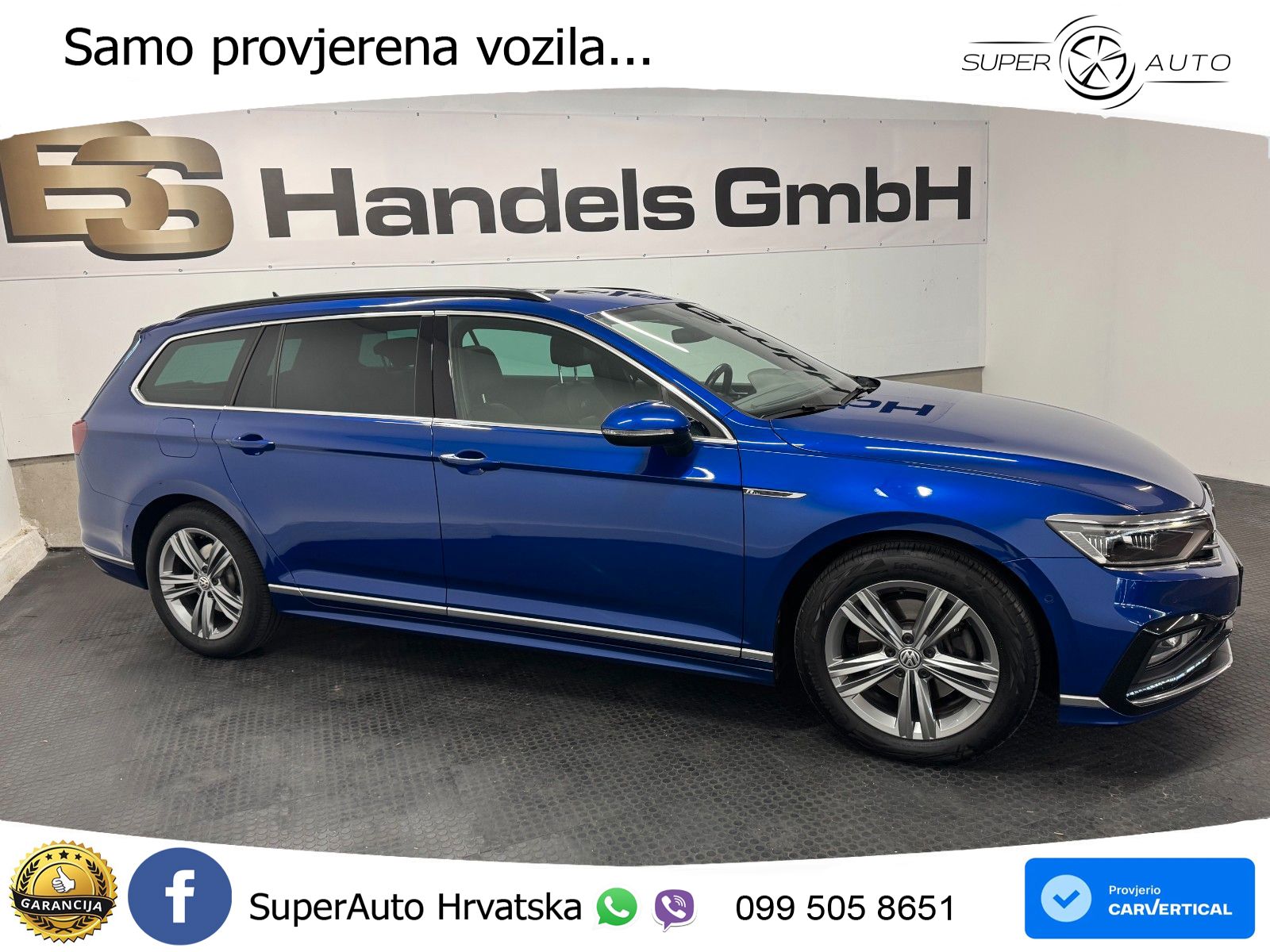 Volkswagen Passat Variant 2.0 TSI (190 KS) DSG R-Line LED+GR SJED+ACC
