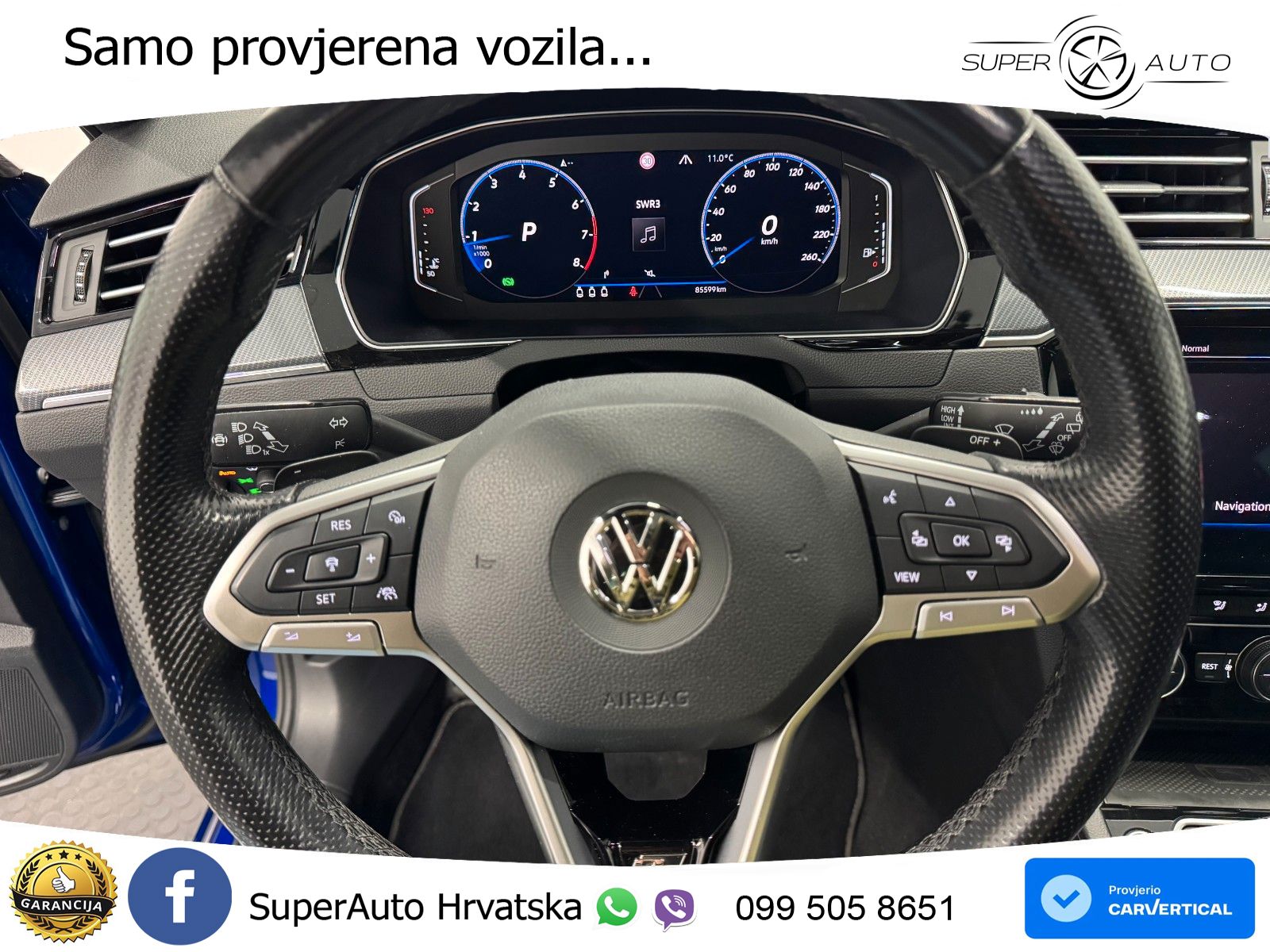 Volkswagen Passat Variant 2.0 TSI (190 KS) DSG R-Line LED+GR SJED+ACC