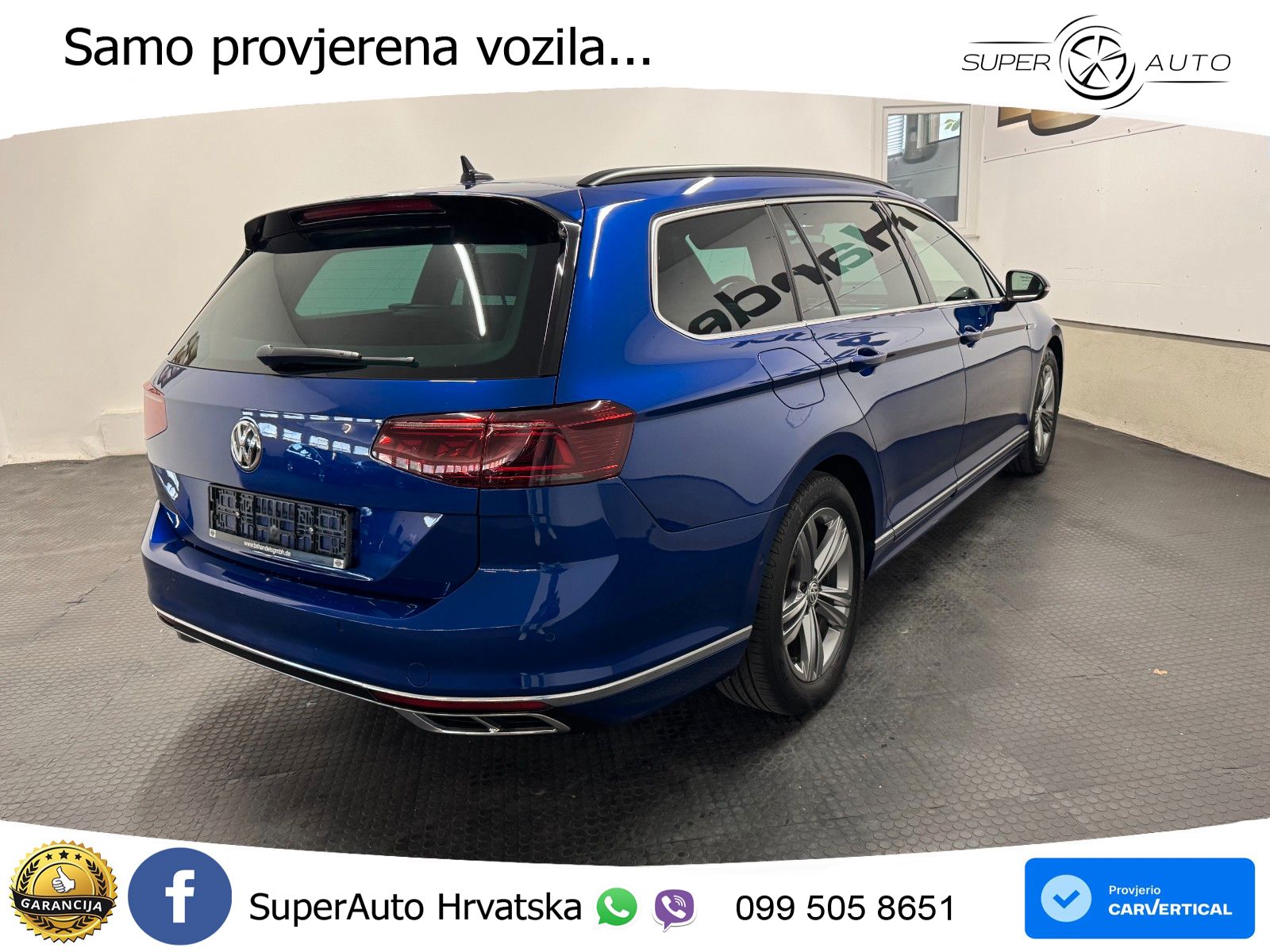 Volkswagen Passat Variant 2.0 TSI (190 KS) DSG R-Line LED+GR SJED+ACC