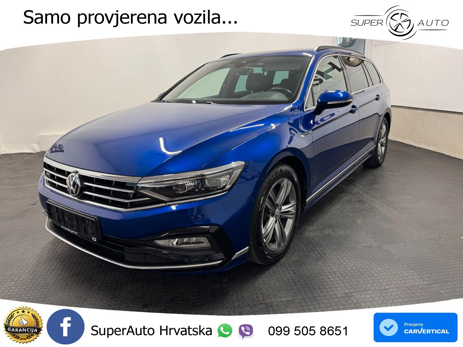 Volkswagen Passat Variant 2.0 TSI (190 KS) DSG R-Line LED+GR SJED+ACC