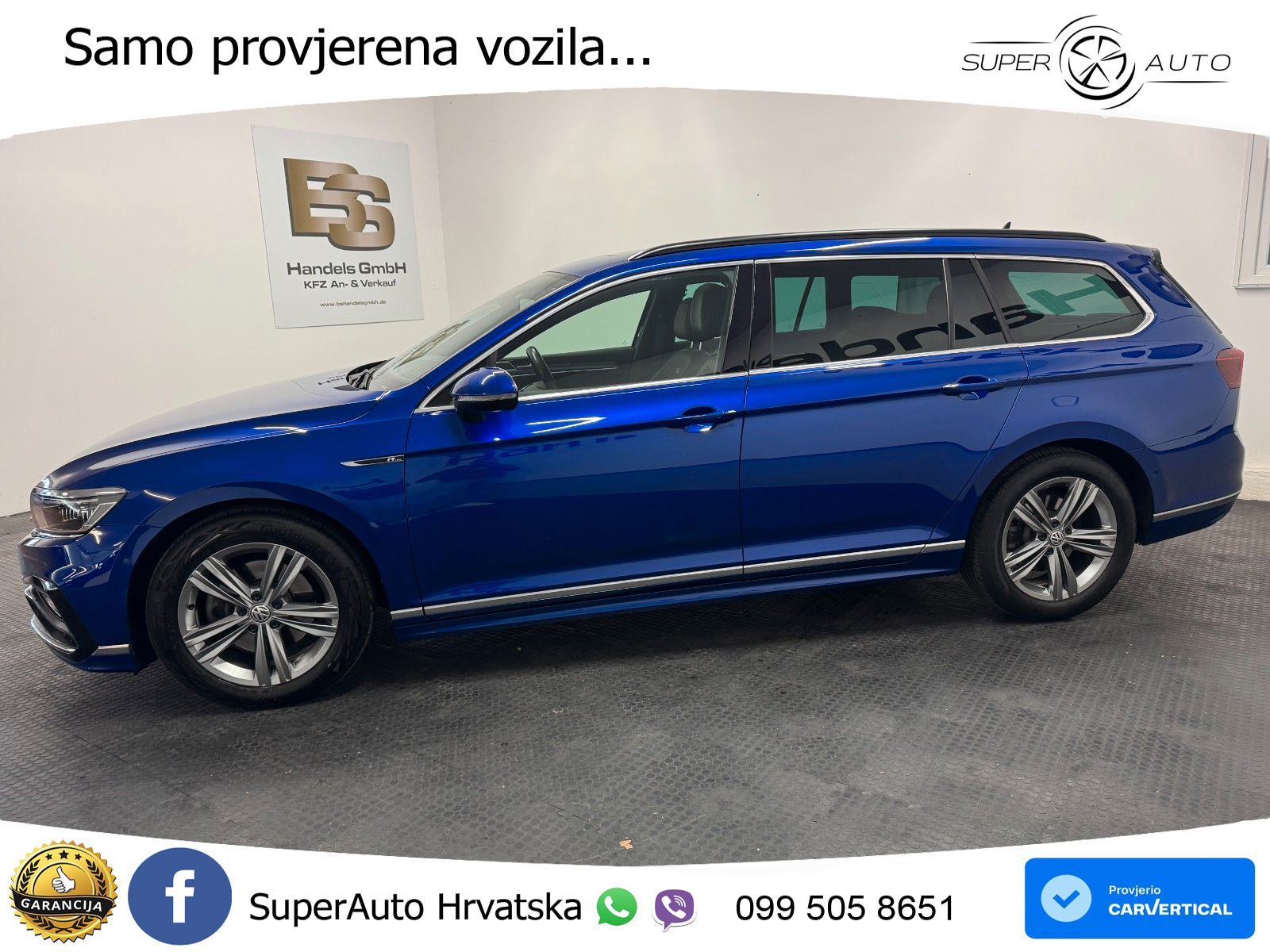 Volkswagen Passat Variant 2.0 TSI (190 KS) DSG R-Line LED+GR SJED+ACC