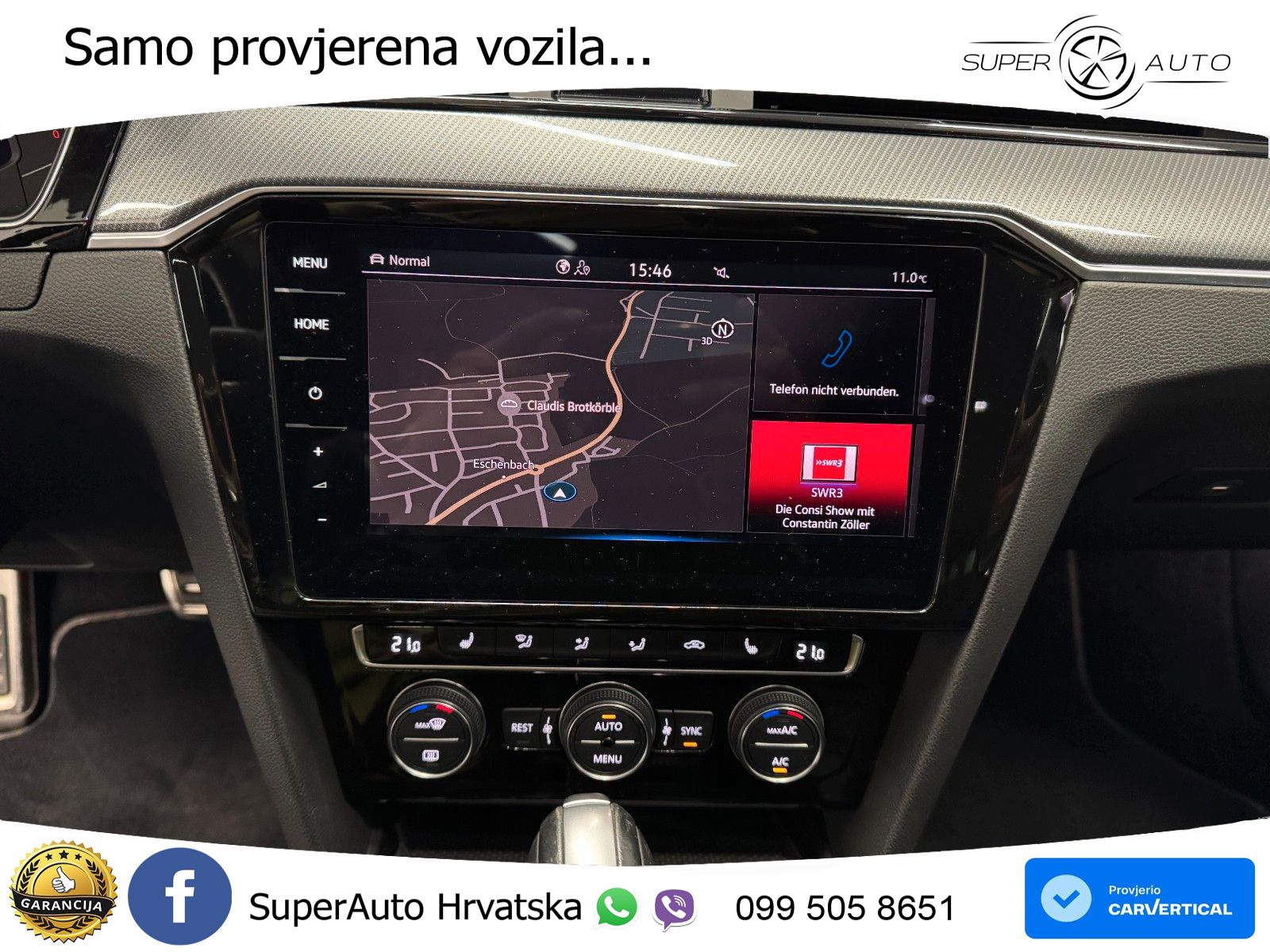 Volkswagen Passat Variant 2.0 TSI (190 KS) DSG R-Line LED+GR SJED+ACC