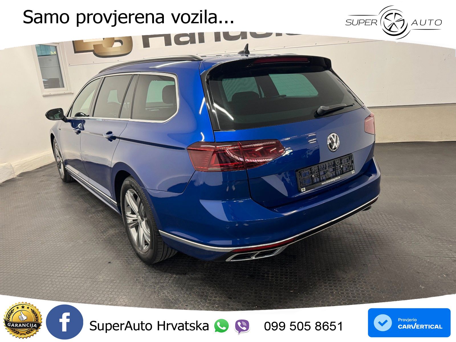 Volkswagen Passat Variant 2.0 TSI (190 KS) DSG R-Line LED+GR SJED+ACC