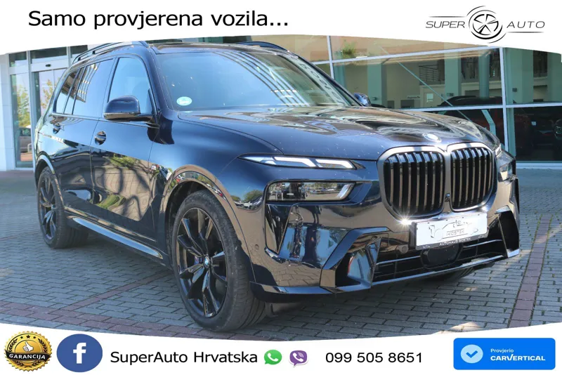 BMW X7 40d (352 KS) xDrive Steptronic M Sport LED+GR SJED+ACC