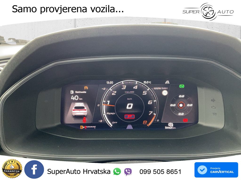 Cupra Formentor VZ5 2.5 TSI (390 KS) 4Drive DSG LED+GR SJED+ACC