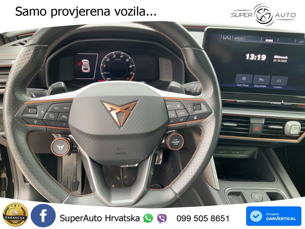 Cupra Formentor VZ5 2.5 TSI (390 KS) 4Drive DSG LED+GR SJED+ACC
