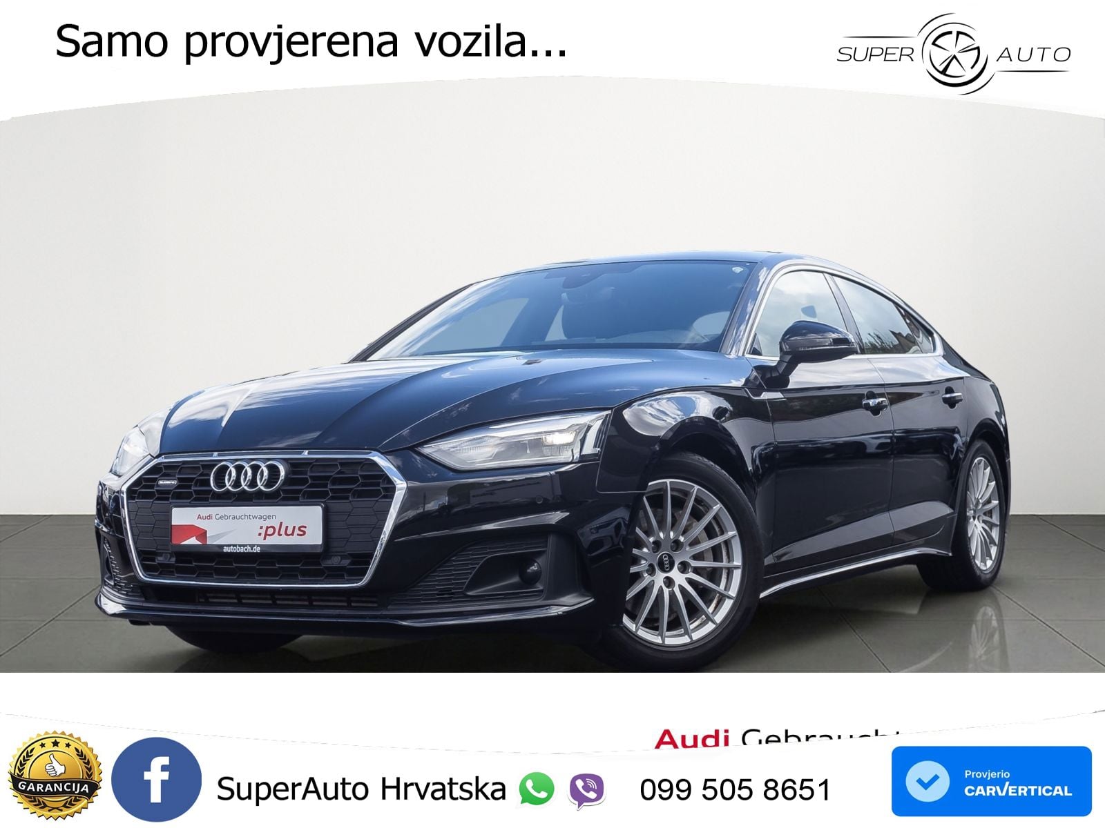 Audi A5 Sportback  40 TFSI (204 KS) quattro S tronic