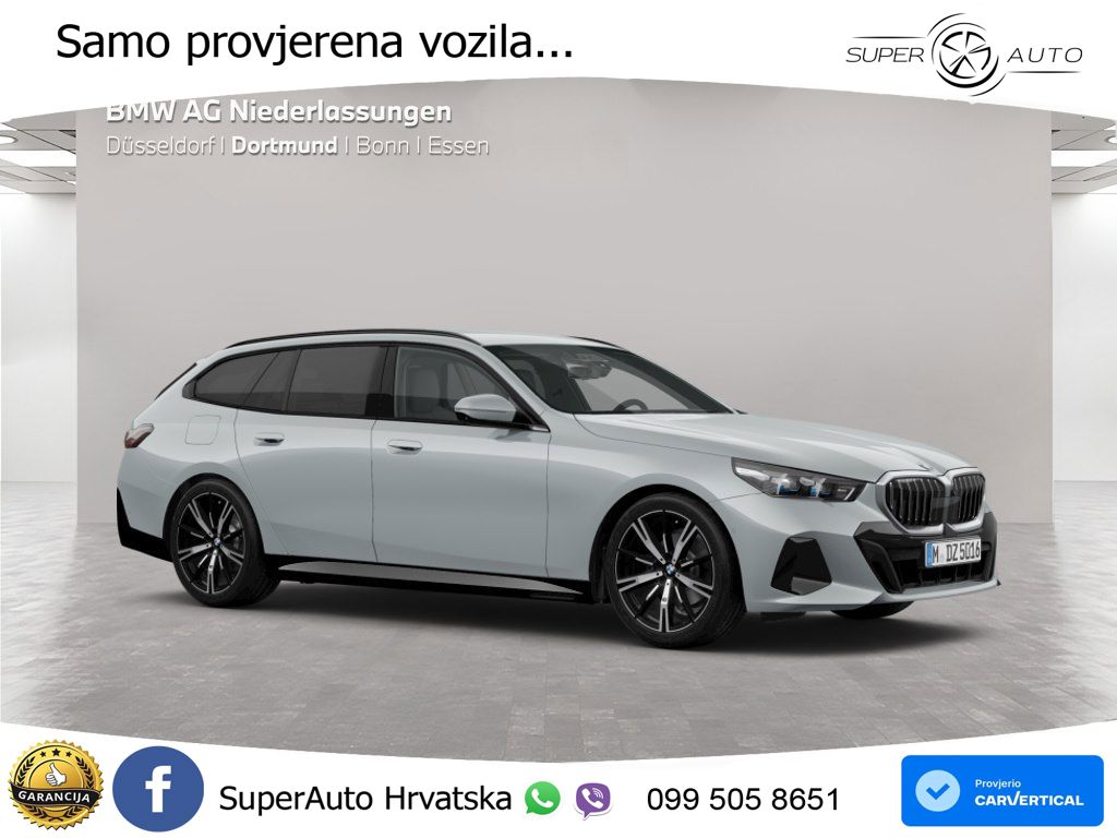 BMW 520d Touring (197 KS) xDrive Steptronic M Sport LED+GR SJED+ACC