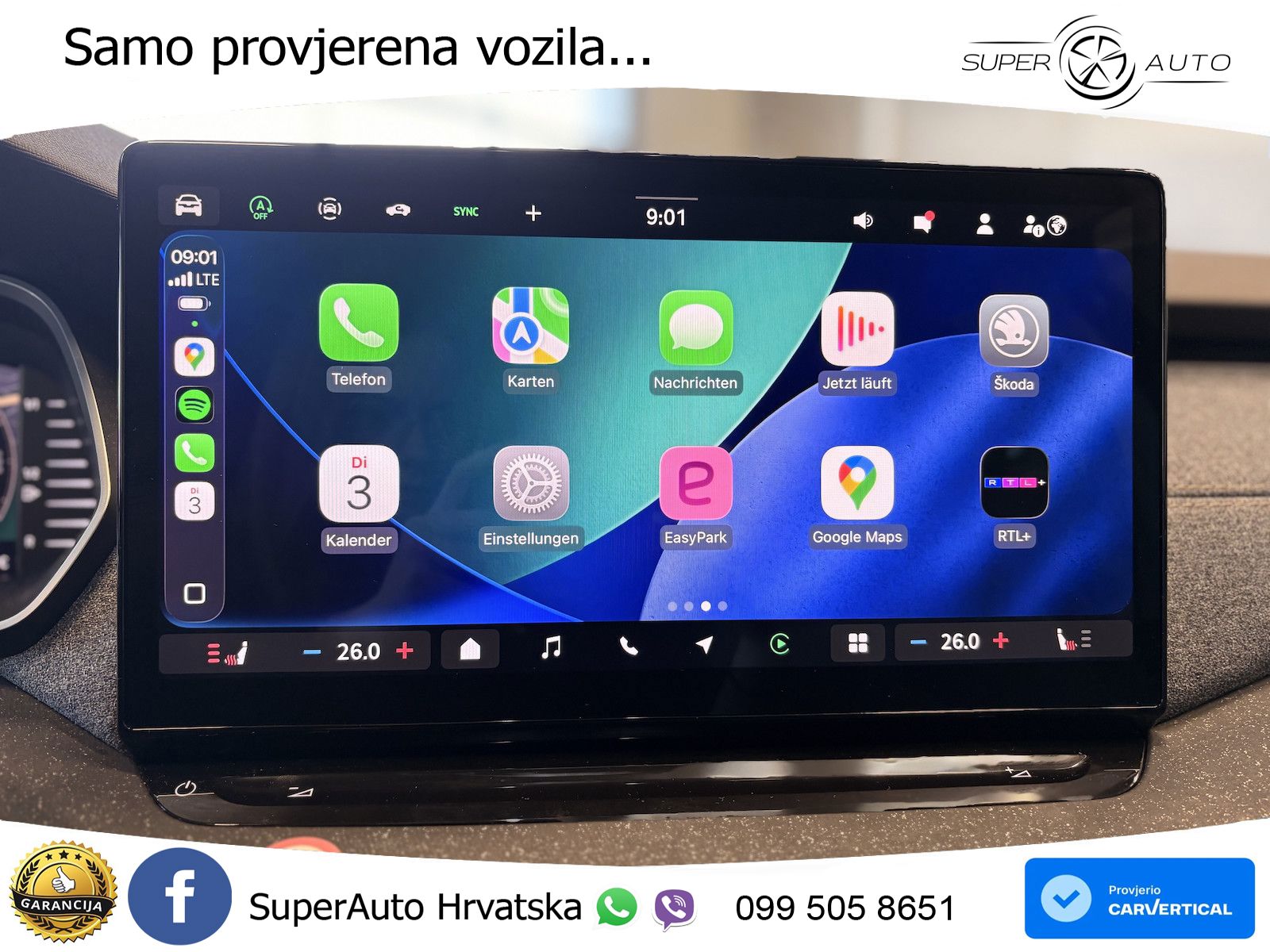 Škoda Octavia Combi 1.5 TSI (150 KS) DSG Selection LED+GR SJED+ACC