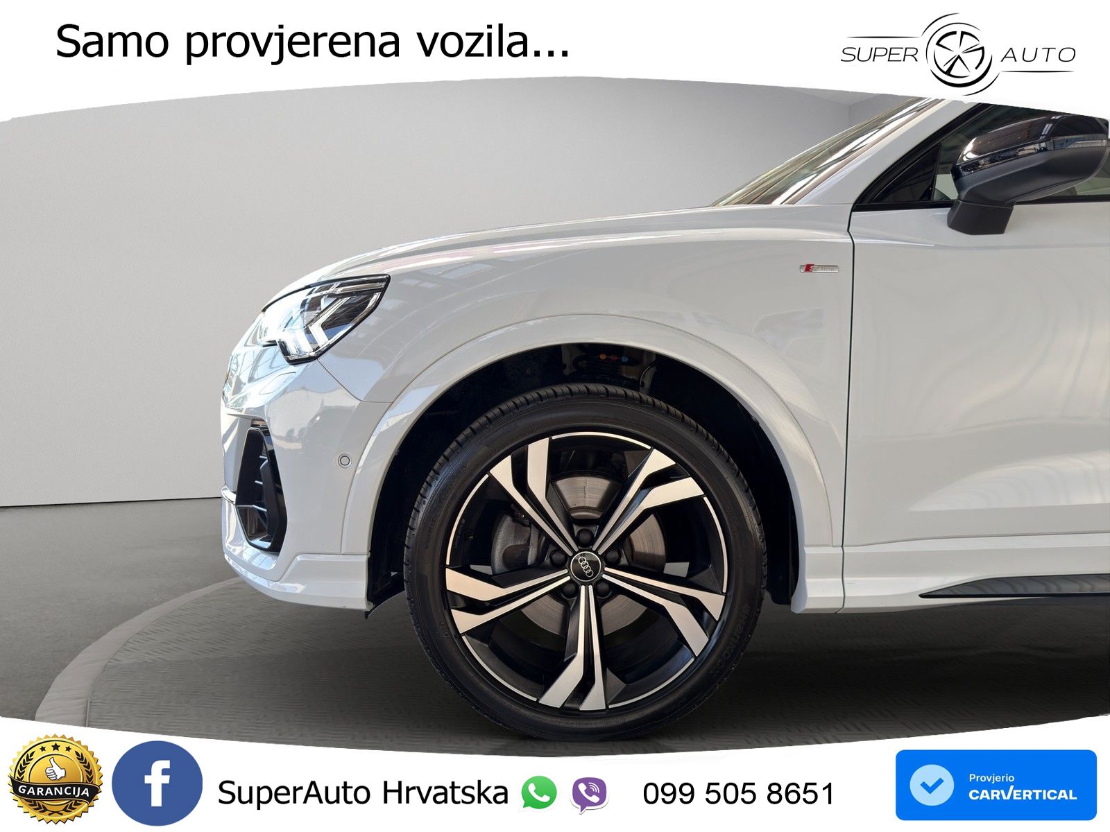 Audi Q3 40 TFSI (190 KS) quattro S tronic S line MATRIX+GR SJED+KAM