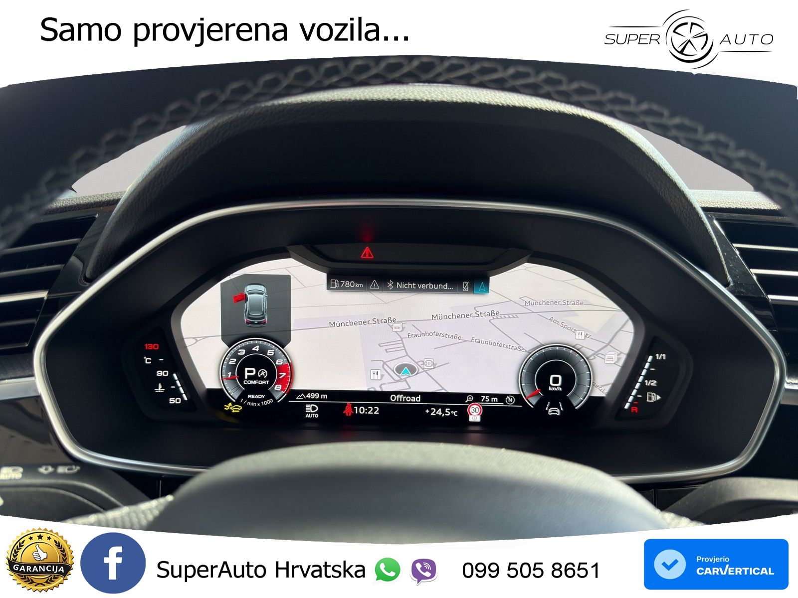 Audi Q3 40 TFSI (190 KS) quattro S tronic S line MATRIX+GR SJED+KAM