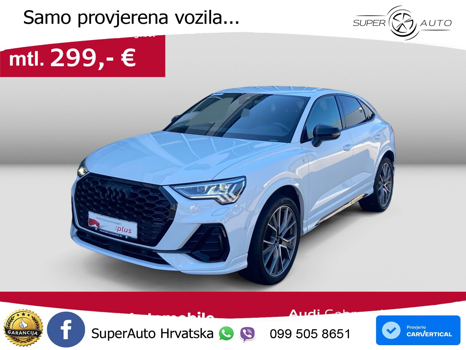 Audi Q3 II Sportback 35 TFSI (150 KS) S tronic S line MATRIX+GR SJED+KAM