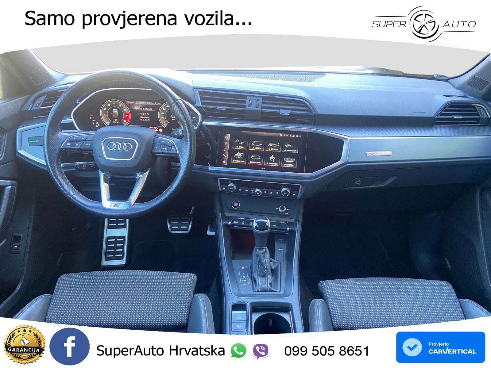 Audi Q3 II Sportback 35 TFSI (150 KS) S tronic S line MATRIX+GR SJED+KAM