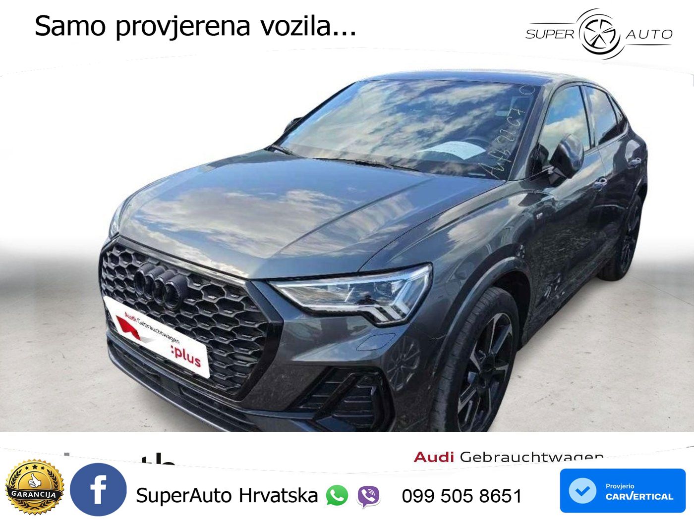 Audi Q3 II Sportback 35 TFSI (150 KS) S line