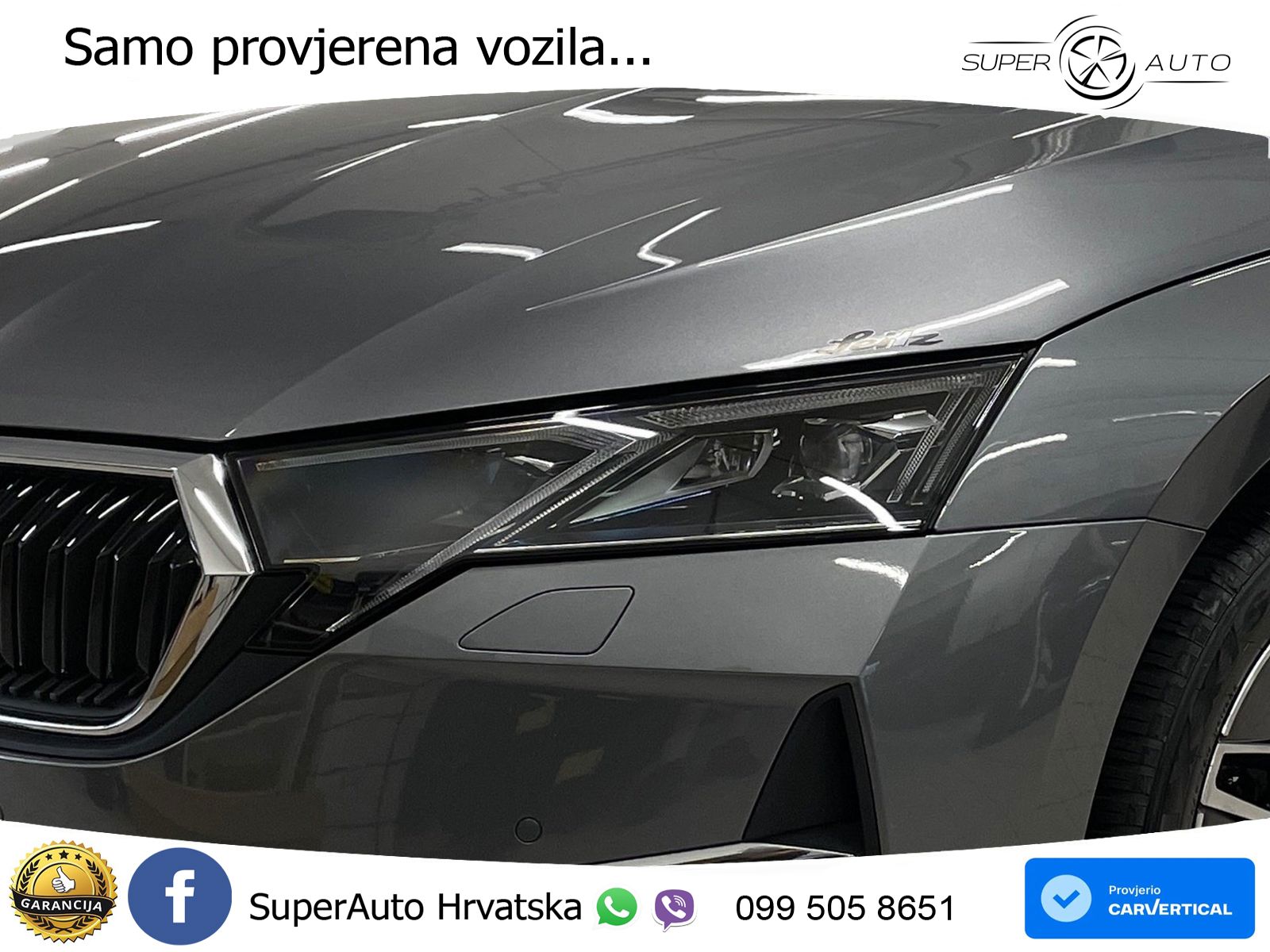Škoda Octavia Combi 2.0 TDI (150 KS) DSG MATRIX+GR SJED+KAM