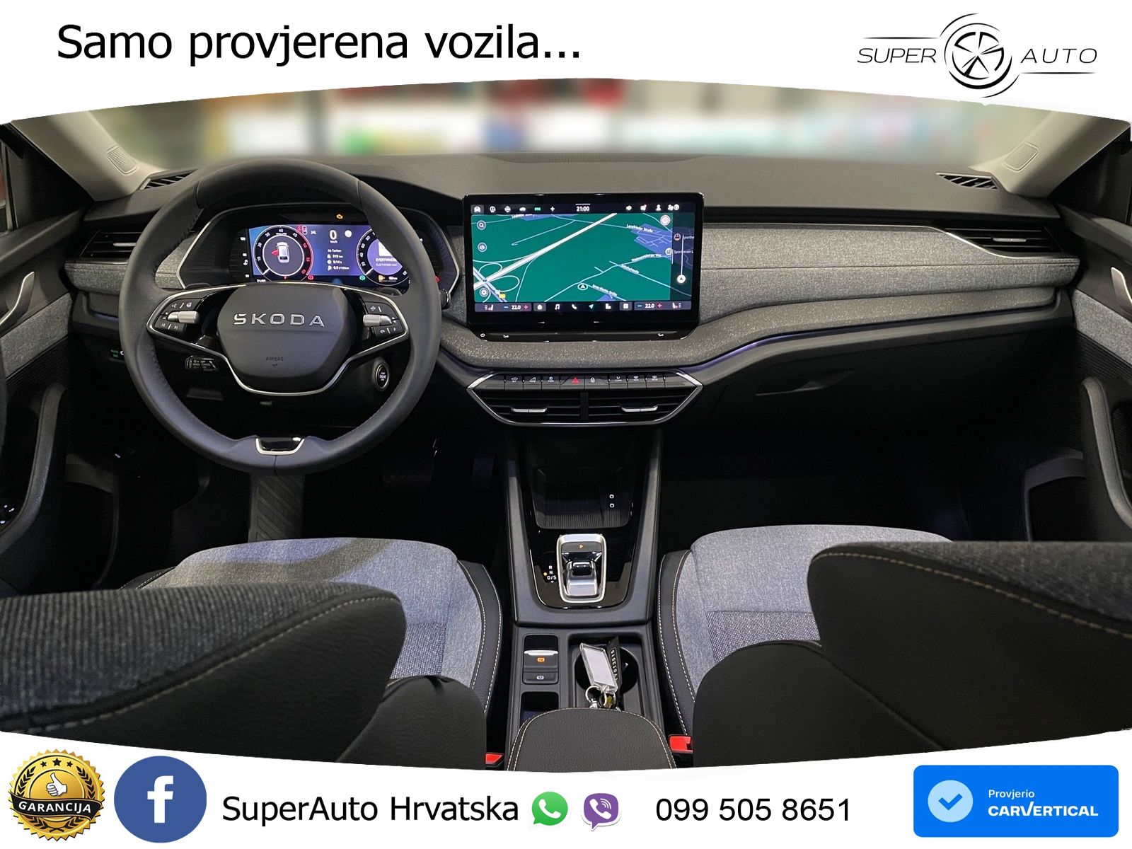 Škoda Octavia Combi 2.0 TDI (150 KS) DSG MATRIX+GR SJED+KAM