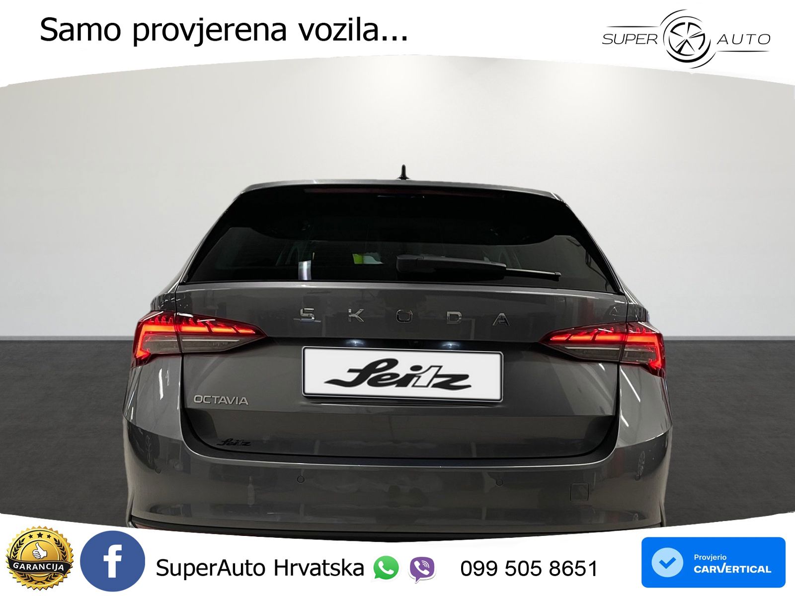 Škoda Octavia Combi 2.0 TDI (150 KS) DSG MATRIX+GR SJED+KAM