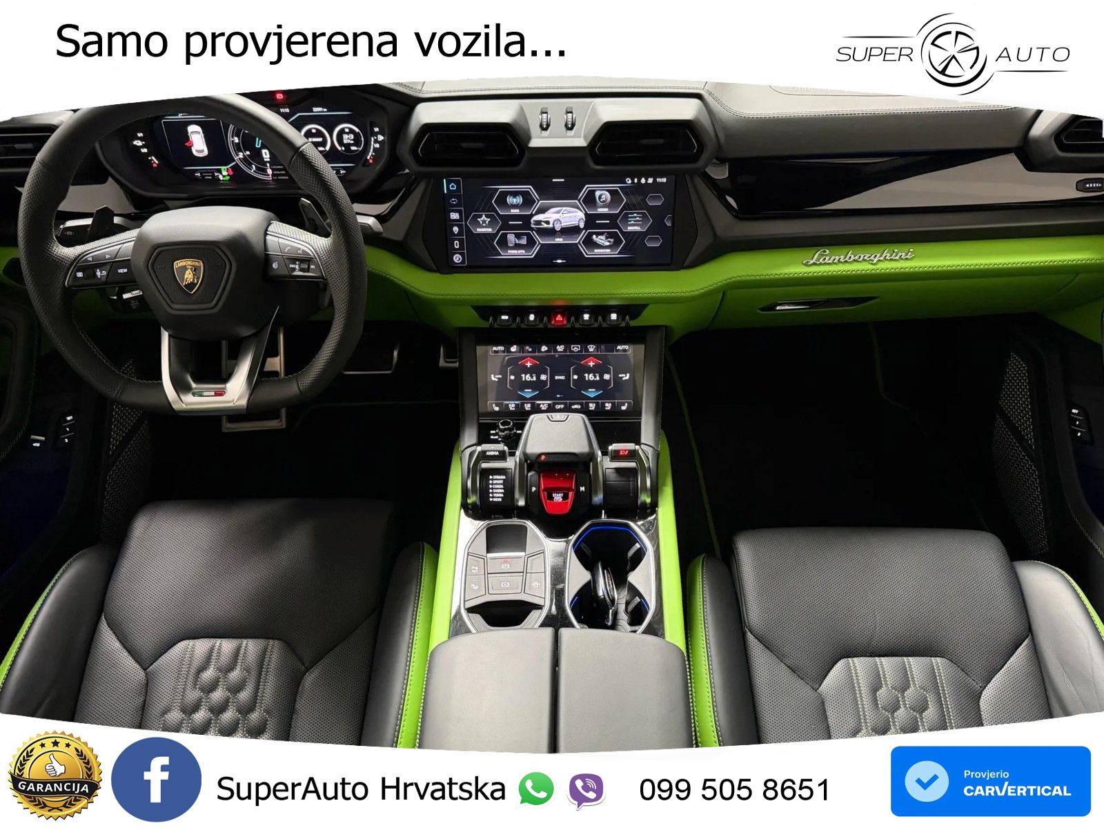 Lamborghini Urus SE 4.0 V8 (800 KS) 4WD Automatic LED+GR SJED+ACC