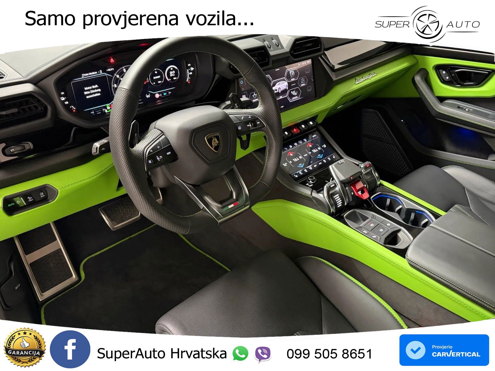 Lamborghini Urus SE 4.0 V8 (800 KS) 4WD Automatic LED+GR SJED+ACC