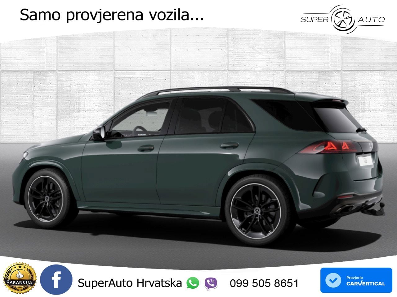 Mercedes GLE 450d (367 KS) EQ Boost 4MATIC 9G-TRONIC Night paket ACC+HEAD+4xGR SJED+360+PANO
