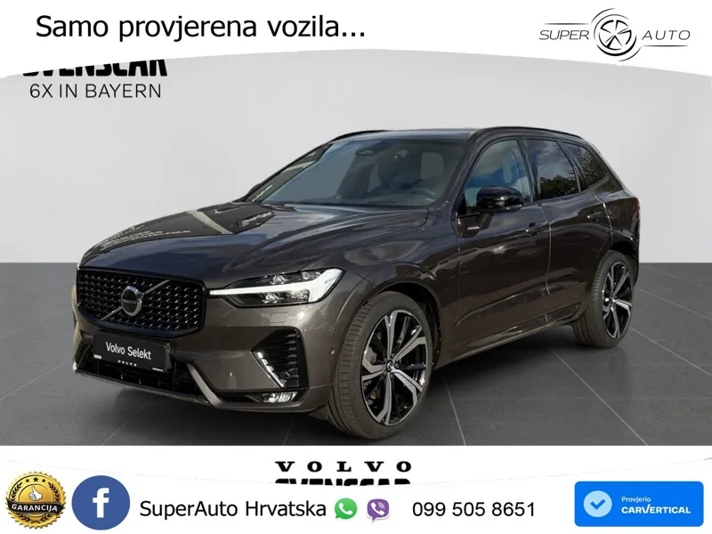 Volvo XC60 B5 Diesel AWD Geartronic ZRAČNI+ACC+GR SJED+KAM+PANO
