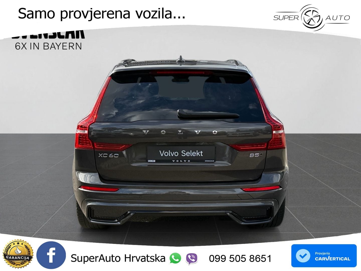 Volvo XC60 B5 Diesel AWD Geartronic ZRAČNI+ACC+GR SJED+KAM+PANO