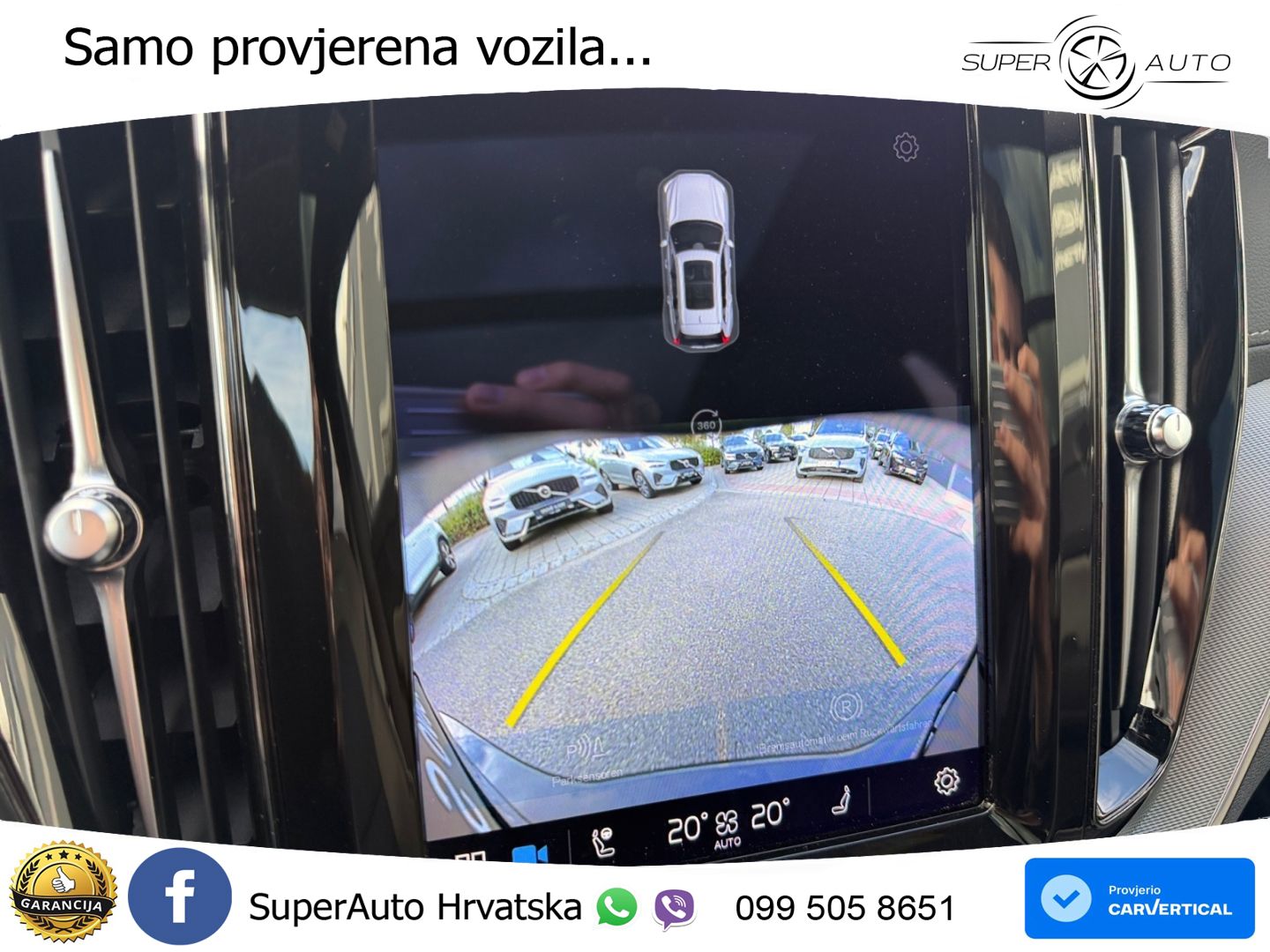 Volvo XC60 B5 Diesel AWD Geartronic ZRAČNI+ACC+GR SJED+KAM+PANO