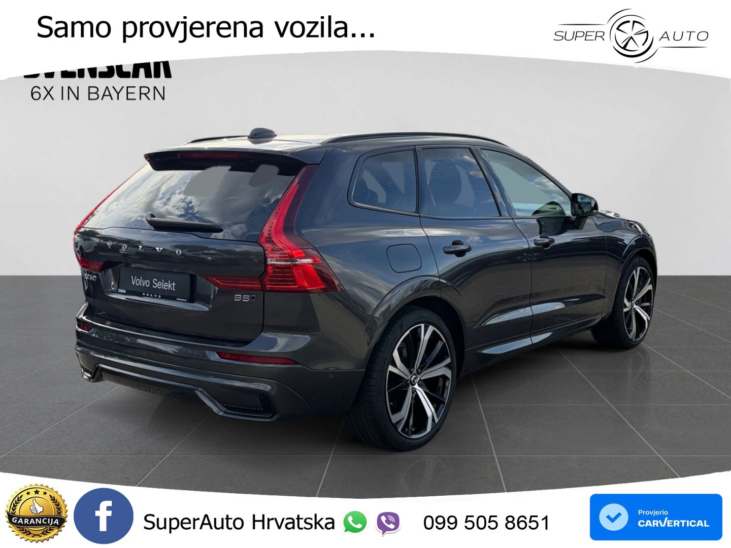 Volvo XC60 B5 Diesel AWD Geartronic ZRAČNI+ACC+GR SJED+KAM+PANO