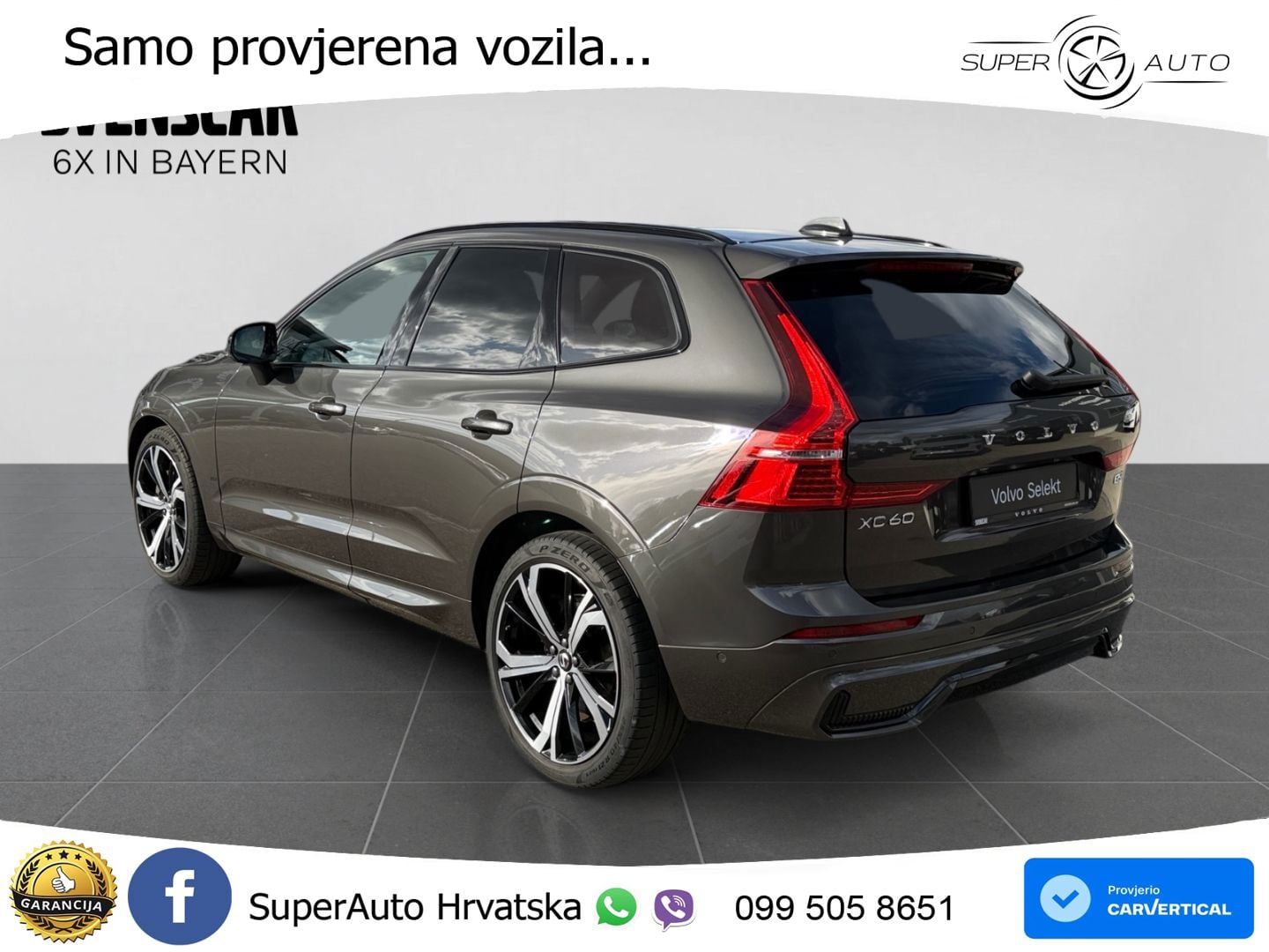 Volvo XC60 B5 Diesel AWD Geartronic ZRAČNI+ACC+GR SJED+KAM+PANO