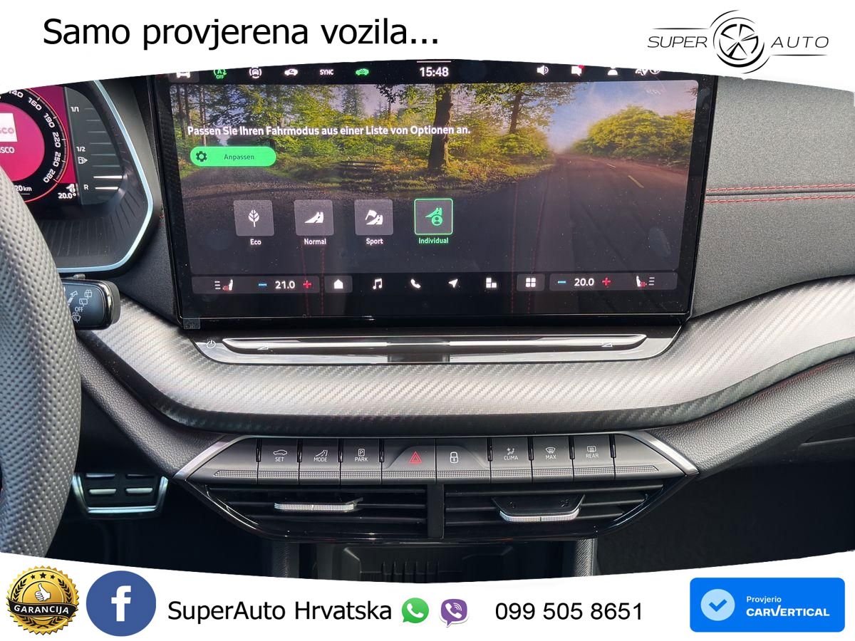 Škoda Octavia Combi RS 2.0 TSI (265 KS) DSG MATRIX+GR SJED+KAM