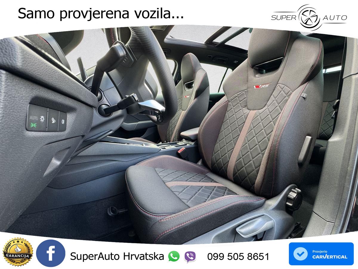 Škoda Octavia Combi RS 2.0 TSI (265 KS) DSG MATRIX+GR SJED+KAM