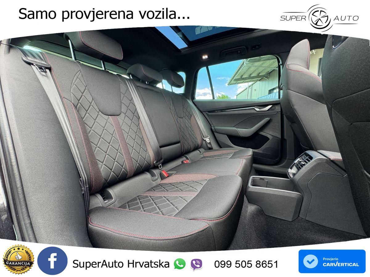 Škoda Octavia Combi RS 2.0 TSI (265 KS) DSG MATRIX+GR SJED+KAM
