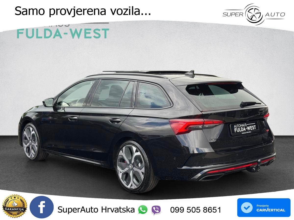 Škoda Octavia Combi RS 2.0 TSI (265 KS) DSG MATRIX+GR SJED+KAM