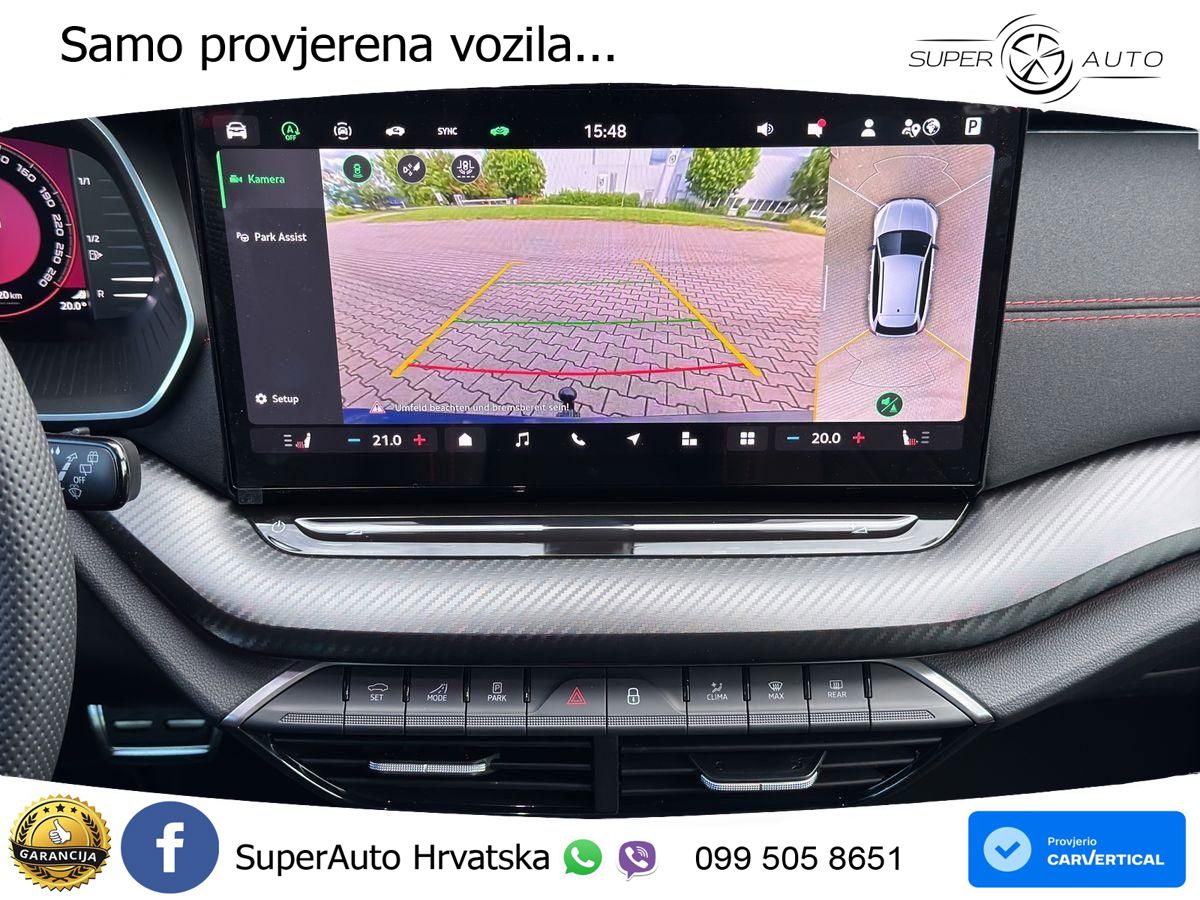 Škoda Octavia Combi RS 2.0 TSI (265 KS) DSG MATRIX+GR SJED+KAM