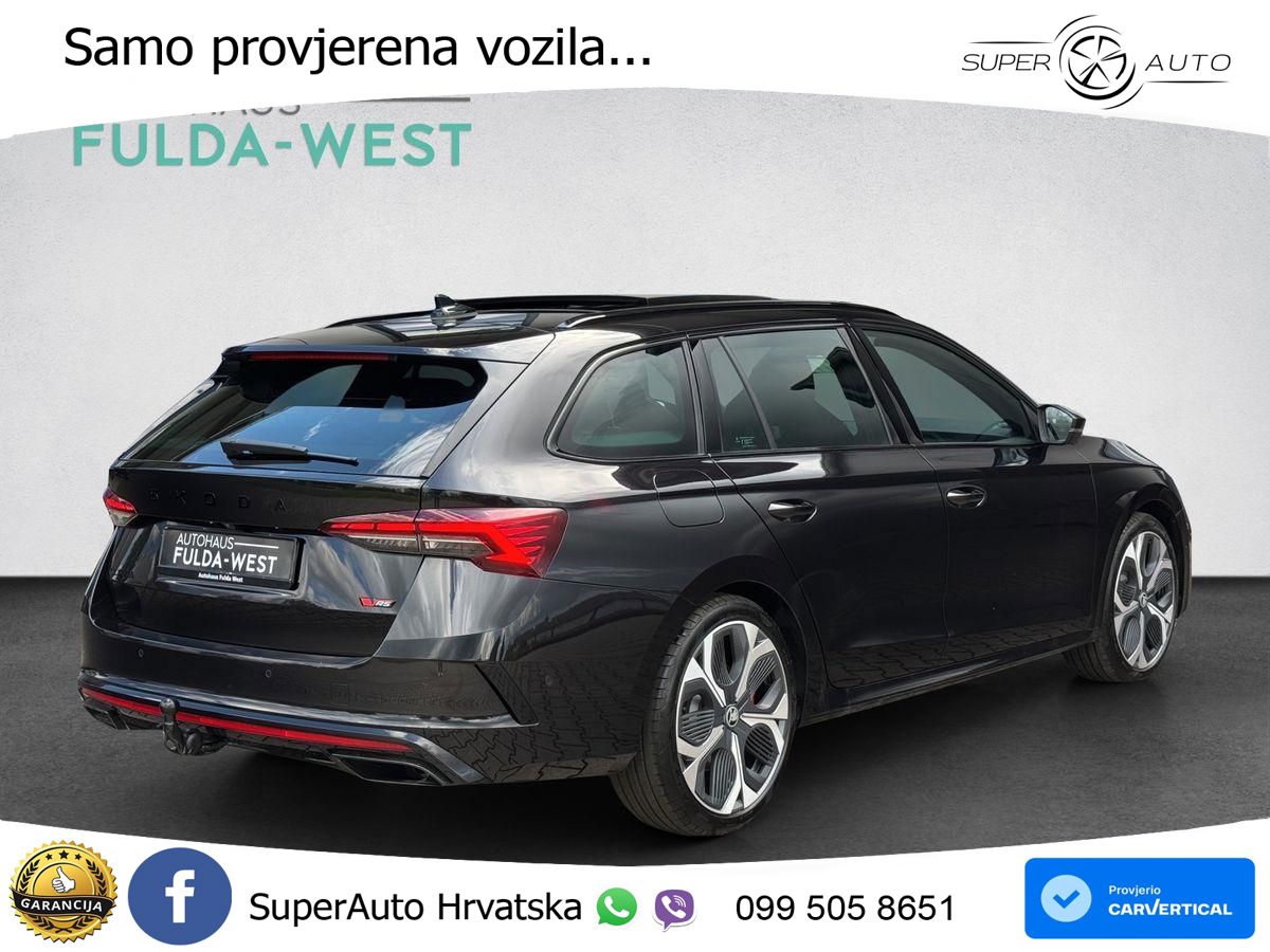 Škoda Octavia Combi RS 2.0 TSI (265 KS) DSG MATRIX+GR SJED+KAM