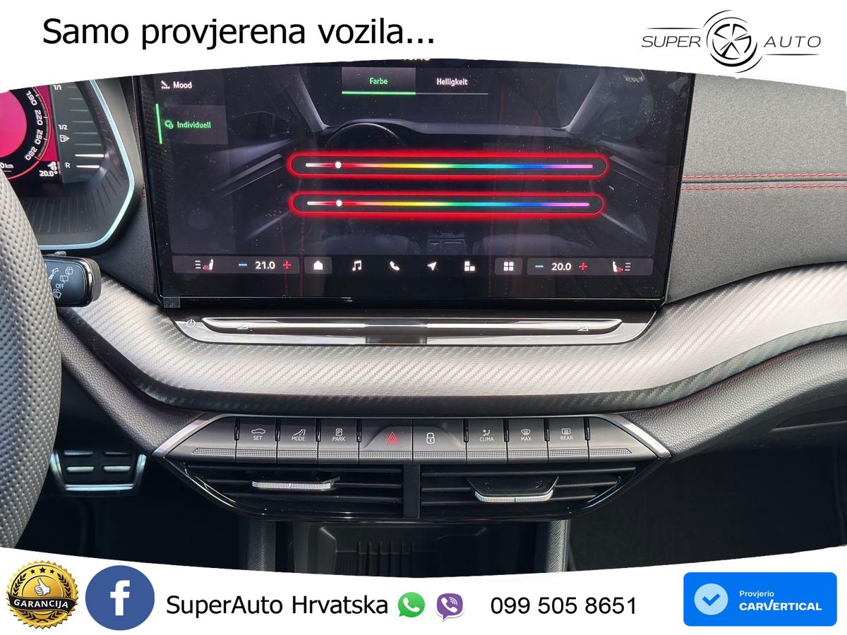 Škoda Octavia Combi RS 2.0 TSI (265 KS) DSG MATRIX+GR SJED+KAM