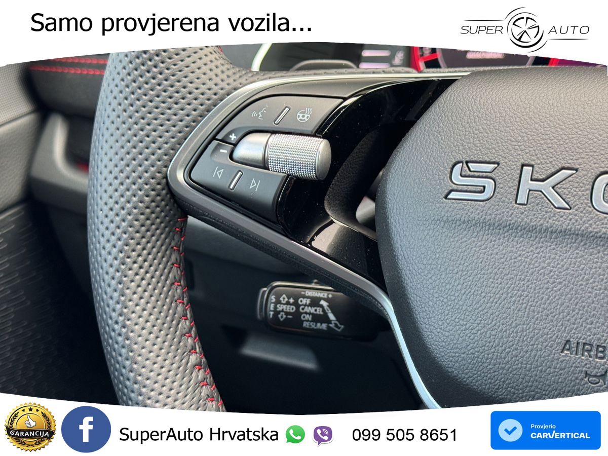 Škoda Octavia Combi RS 2.0 TSI (265 KS) DSG MATRIX+GR SJED+KAM