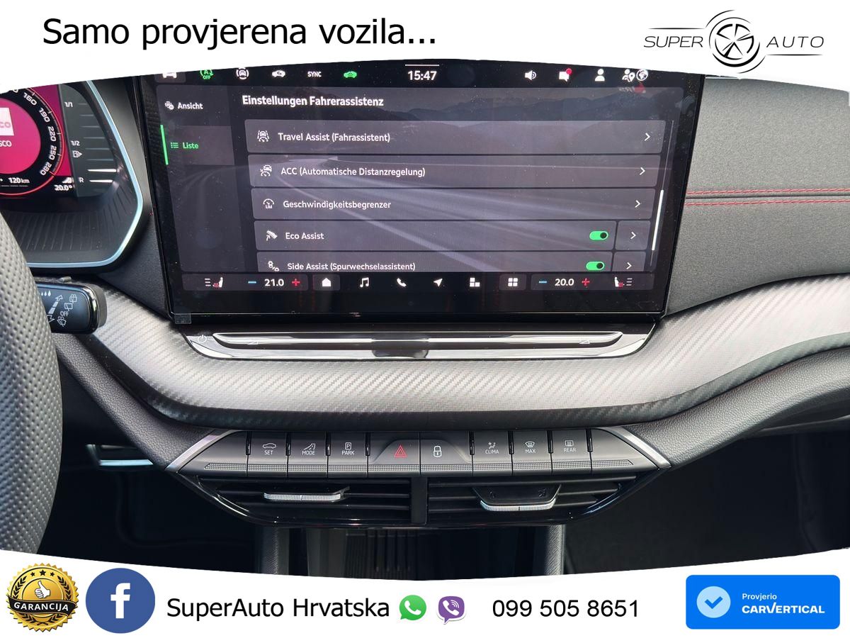 Škoda Octavia Combi RS 2.0 TSI (265 KS) DSG MATRIX+GR SJED+KAM