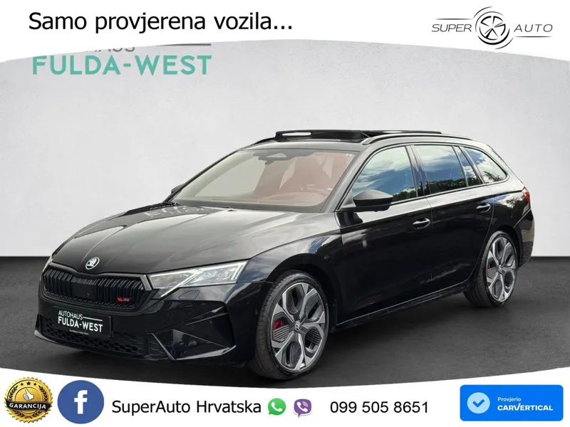 Škoda Octavia Combi RS 2.0 TSI (265 KS) DSG MATRIX+GR SJED+KAM