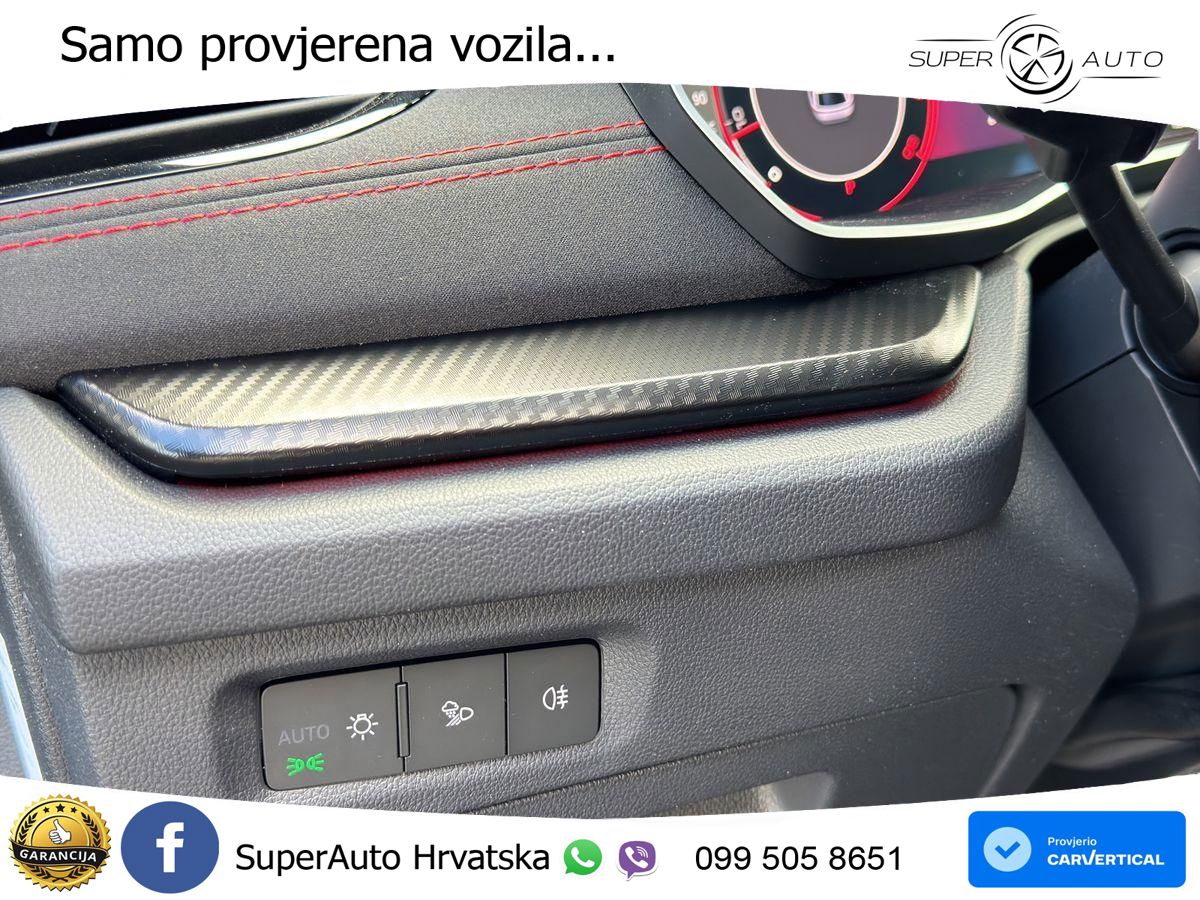 Škoda Octavia Combi RS 2.0 TSI (265 KS) DSG MATRIX+GR SJED+KAM