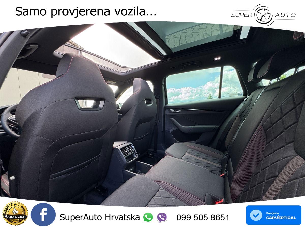 Škoda Octavia Combi RS 2.0 TSI (265 KS) DSG MATRIX+GR SJED+KAM