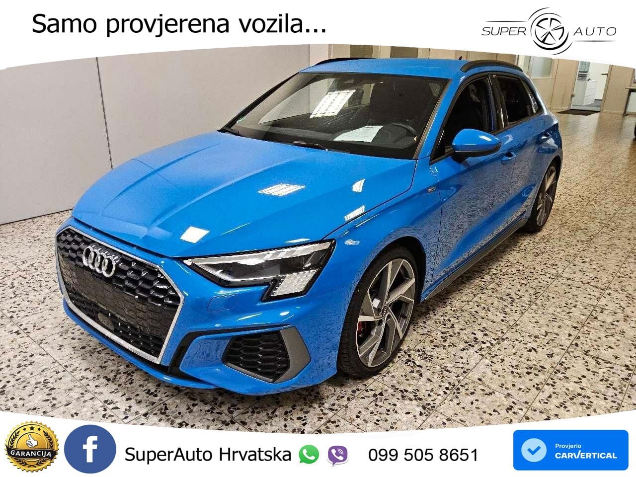 Audi A3 35 TFSI (150 KS) S tronic S line MATRIX+GR SJED+KAM