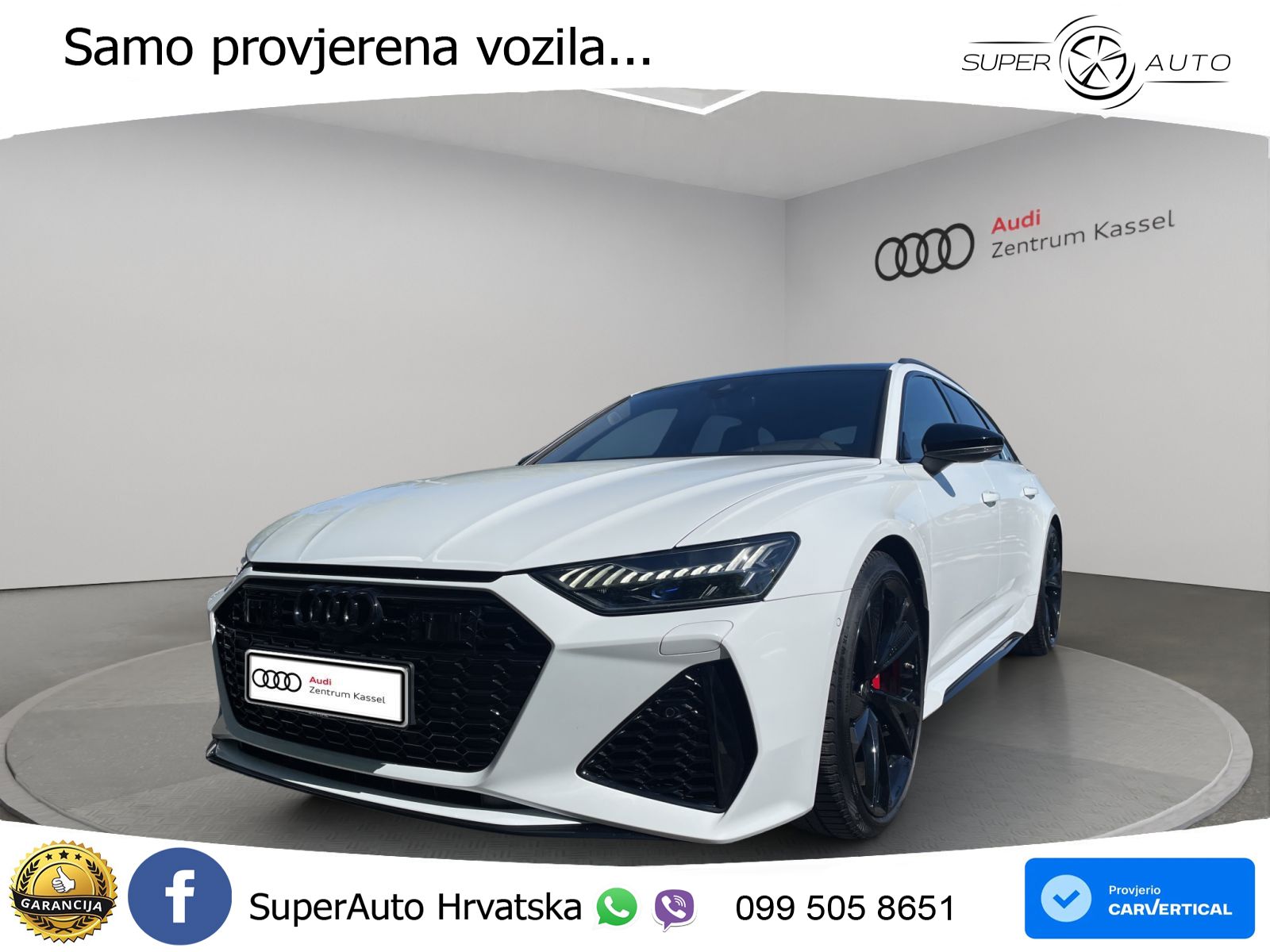 Audi RS6 Avant 4.0 TFSI V8 (600 KS) quattro Tiptronic Kuka LED+GR SJED+ACC