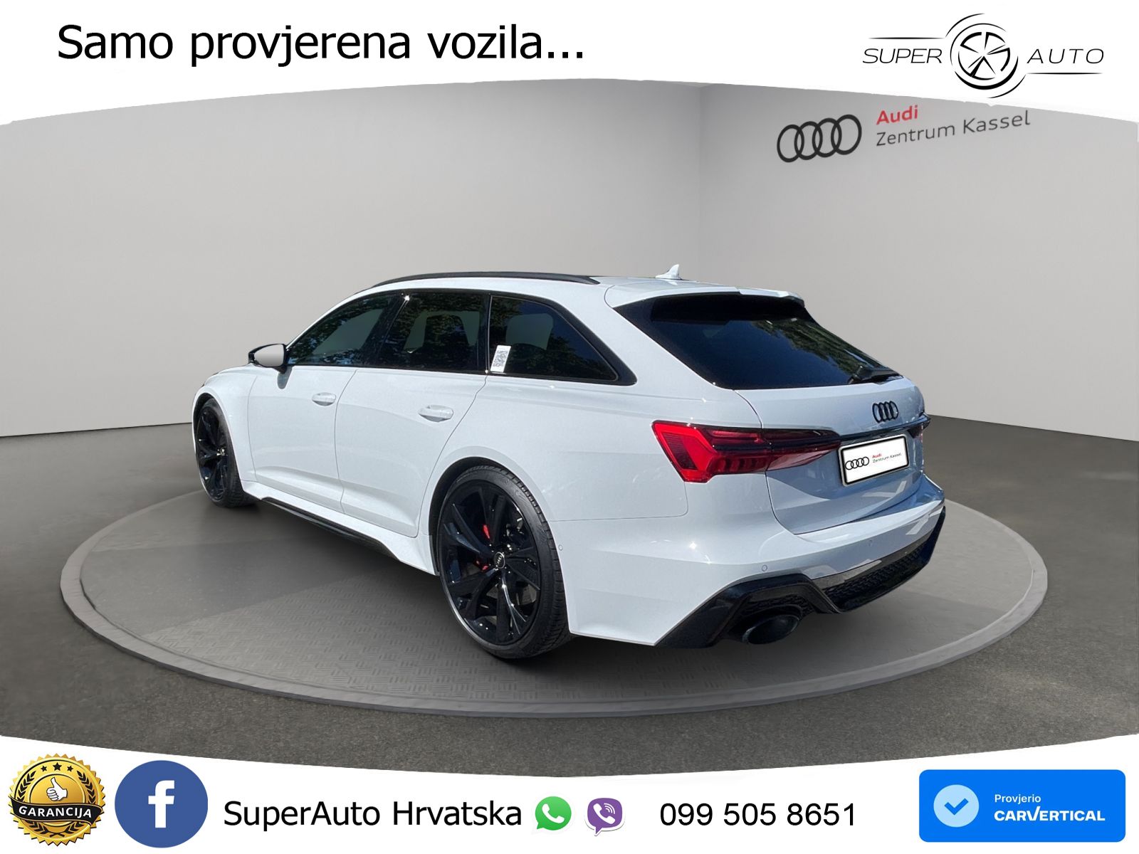 Audi RS6 Avant 4.0 TFSI V8 (600 KS) quattro Tiptronic Kuka LED+GR SJED+ACC