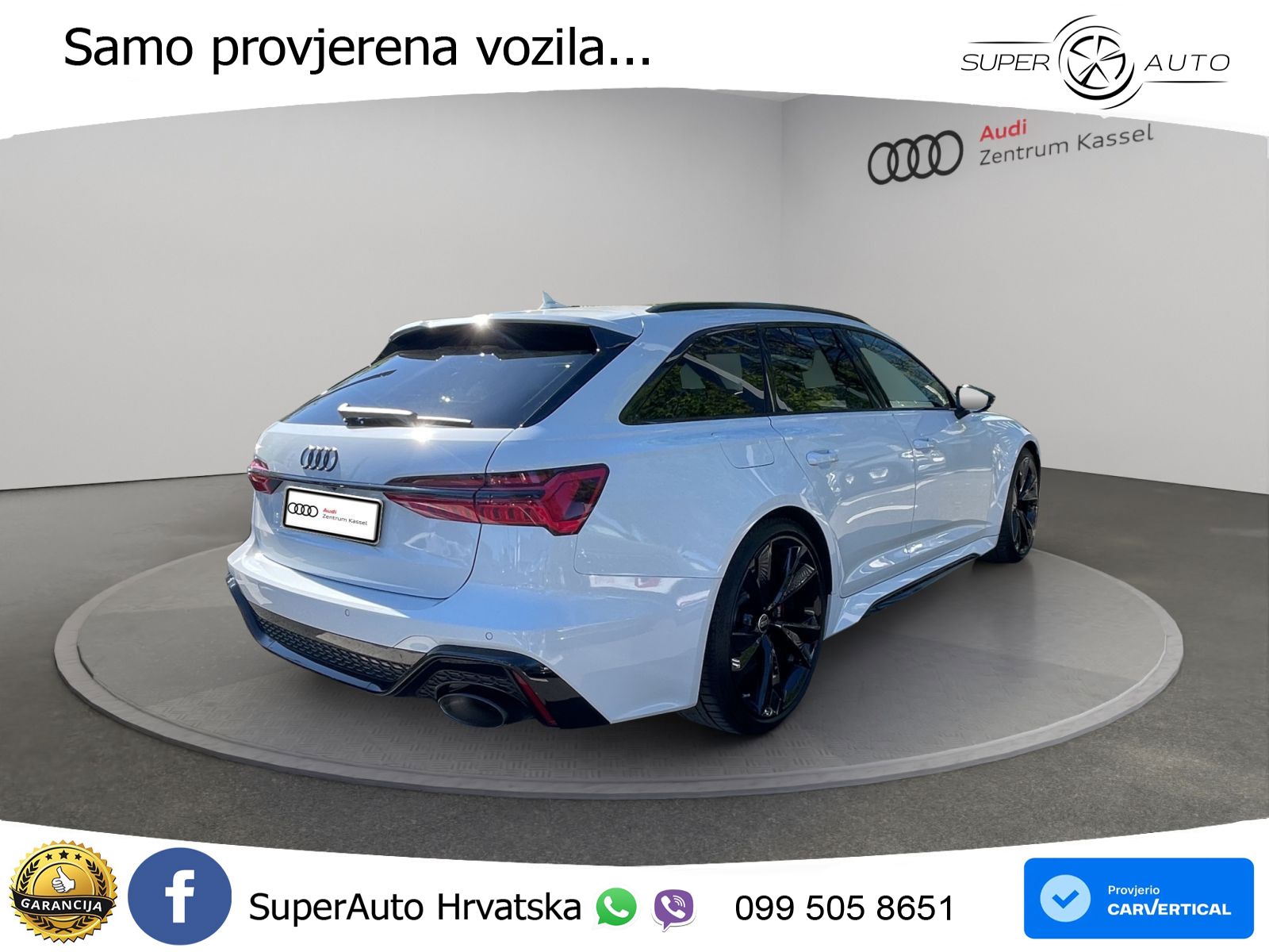 Audi RS6 Avant 4.0 TFSI V8 (600 KS) quattro Tiptronic Kuka LED+GR SJED+ACC